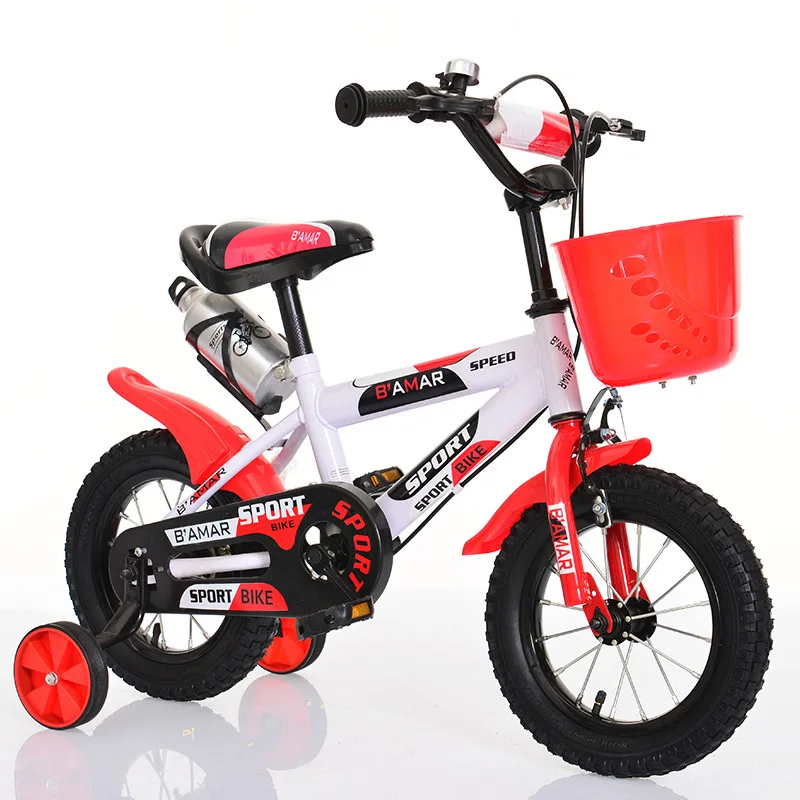 Bicicleta infantil con altura ajustable y cesta desmontable - imagen 2