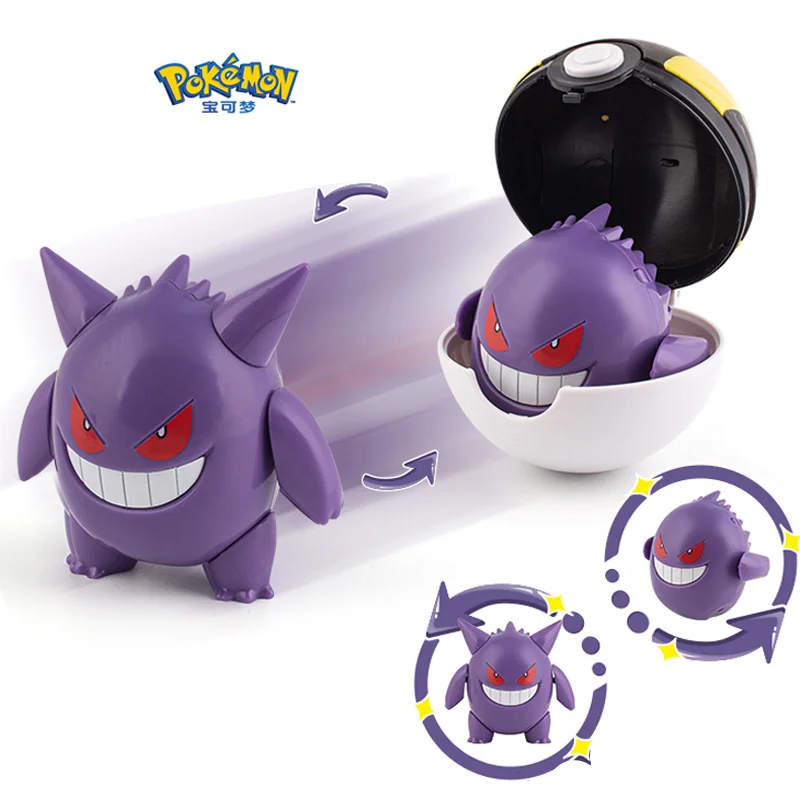 Figuras de Pokémon para niños: Pikachu, Charizard, Gengar y Snorlax - imagen 2