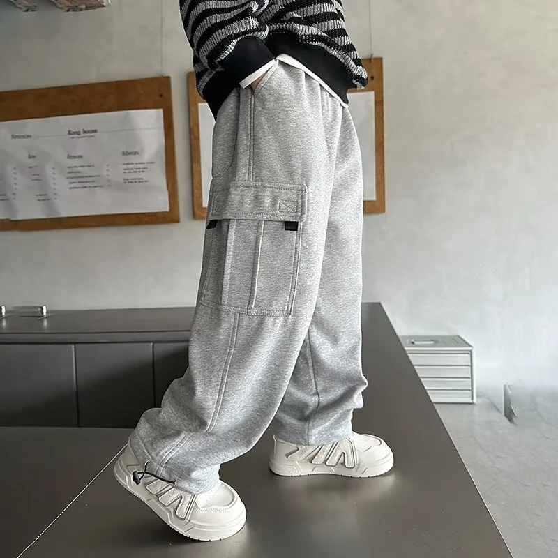 Pantalón de chándal ligero de primavera para niños, informal - imagen 4