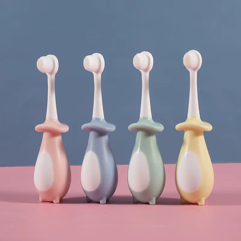 Cepillo dental infantil ultra suave 360° para bebés y niños - imagen 5