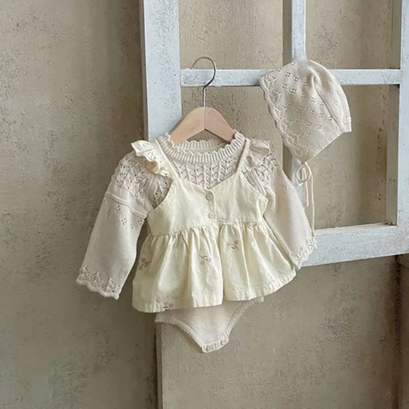 MILANCEL Vestido verano niña – Algodón con volantes - imagen 3