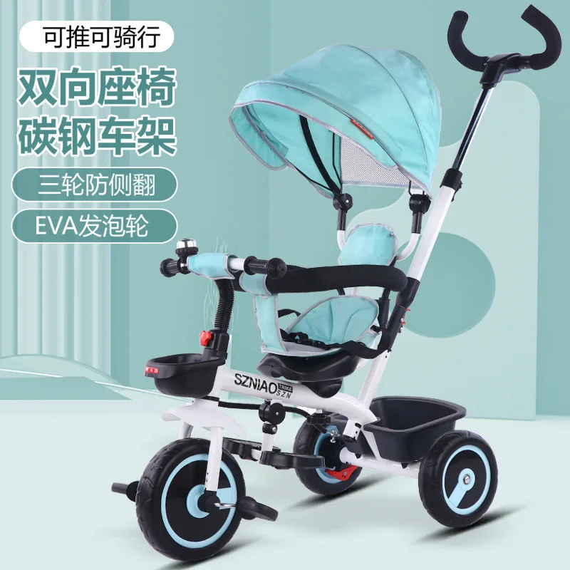 Triciclo infantil con sombrilla para niños – Tres ruedas