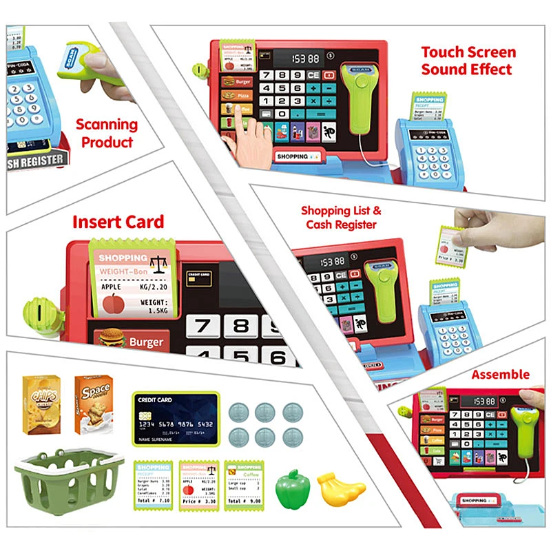 Accesorios incluidos para montar una tienda