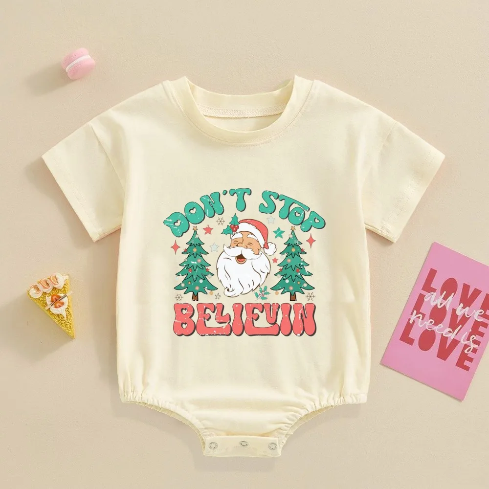 Mameluco burbujas Navidad Papá Noel festivo para bebé - imagen 3