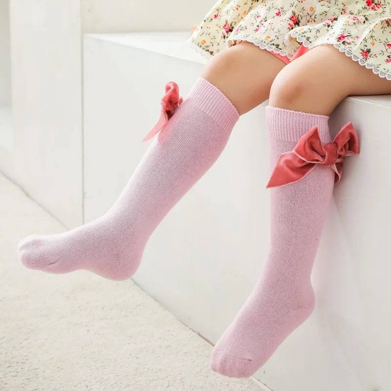 Calcetines largos de algodón para niños – Rodilla, Otoño e Invierno - imagen 4