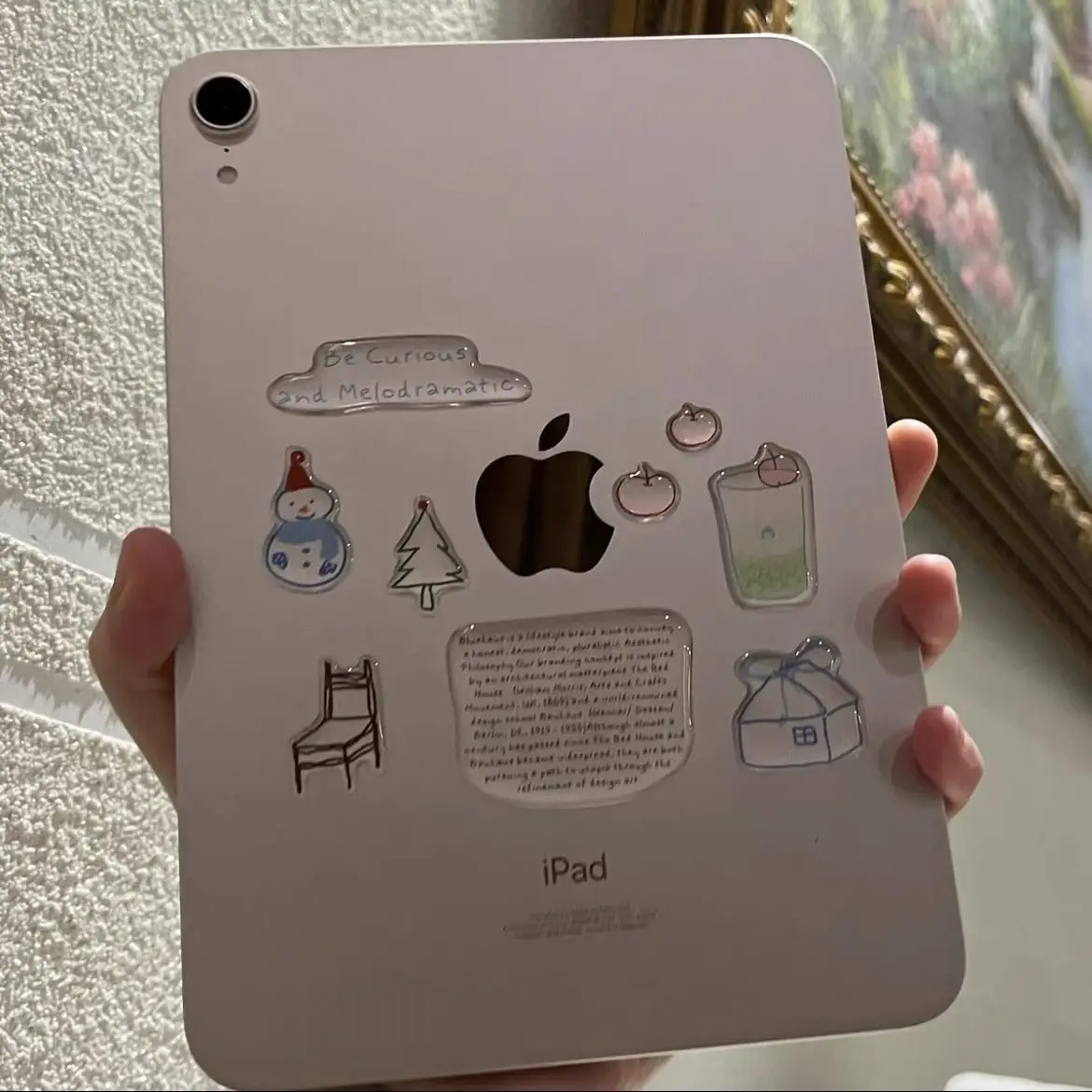 Pegatinas impermeables de muñeco de nieve para móvil y tablet - imagen 4