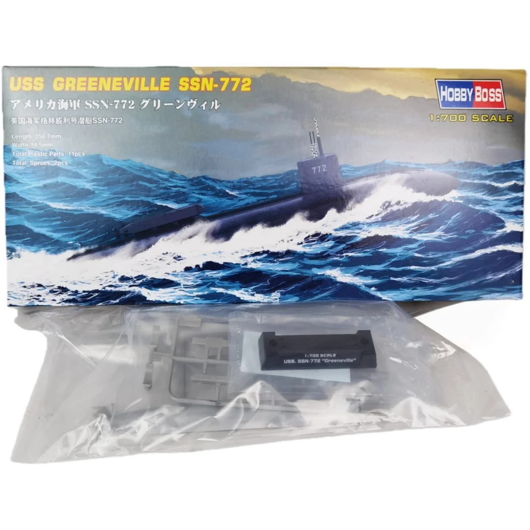 Modelo de submarino ensamblable USS Greeneville de Trumpeter - imagen 2