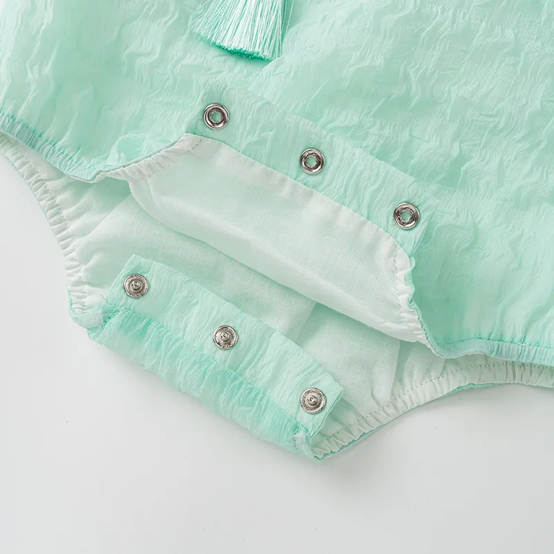 Mono niña manga larga – Conjunto boutique para bebé - imagen 2