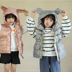 Chaleco cálido de invierno, algodón para niños y niñas