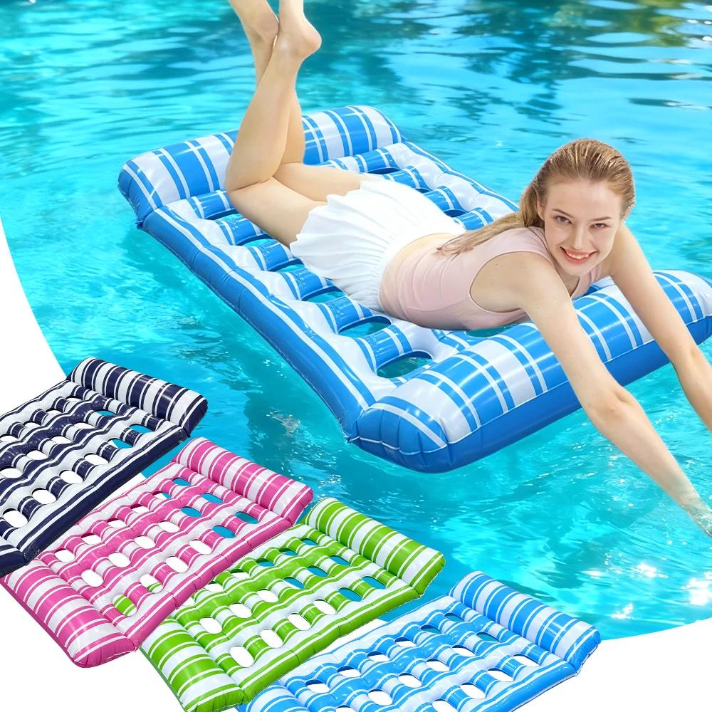 Silla flotante inflable para piscina y playa – asiento individual - imagen 5