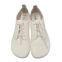 Tipsietoes zapatillas barefoot de cuero genuino para mujer otoño