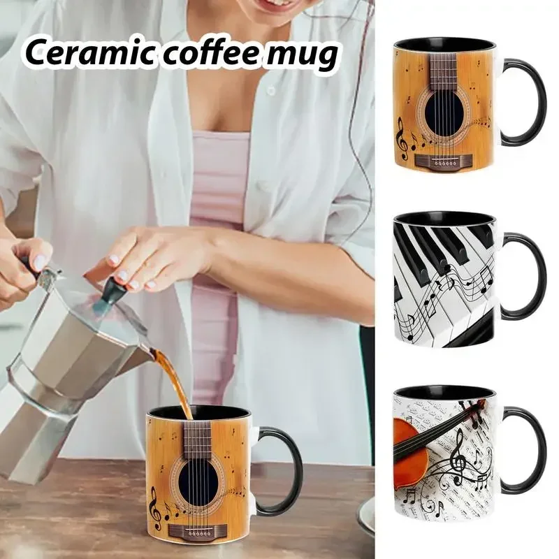 Detalles del estampado musical
