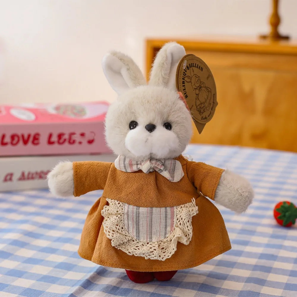 Llavero de peluche conejo familiar esponjoso para bolso - imagen 5