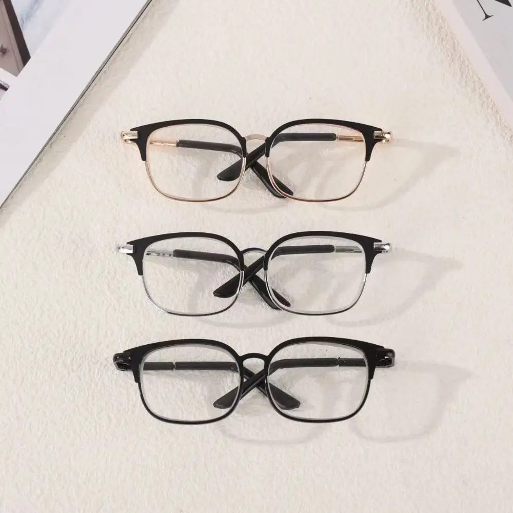 Gafas de metal para muñecas 20 cm - marco elíptico, juego fotográfico - imagen 3