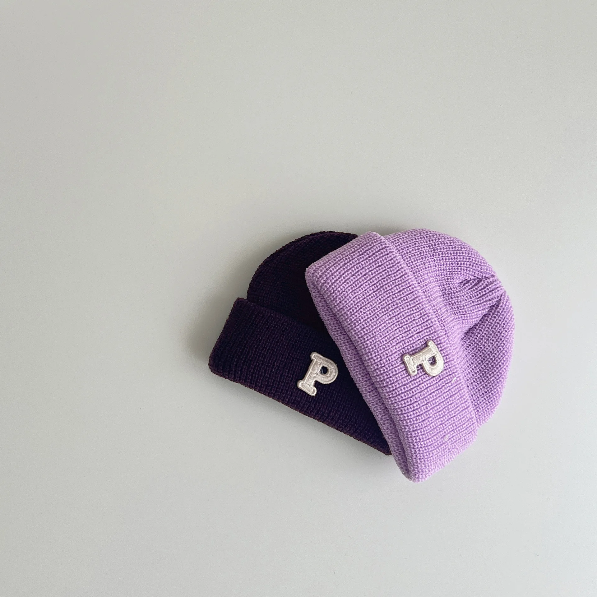 Gorro de lana estilo coreano con letras INS para otoño e invierno - imagen 3