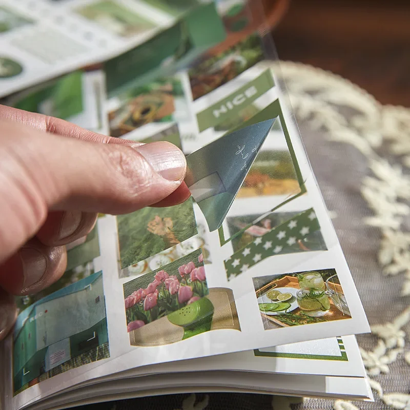 Pegatinas estilo retro cielo para scrapbooking