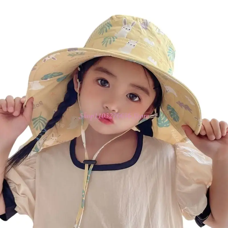 Sombrero pescador infantil con protección solar para exterior - imagen 3