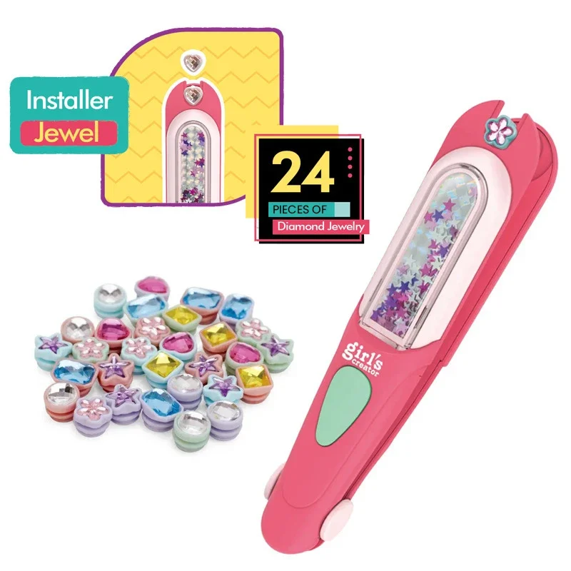 Joyas para el cabello reutilizables con brillantes para niñas - imagen 4