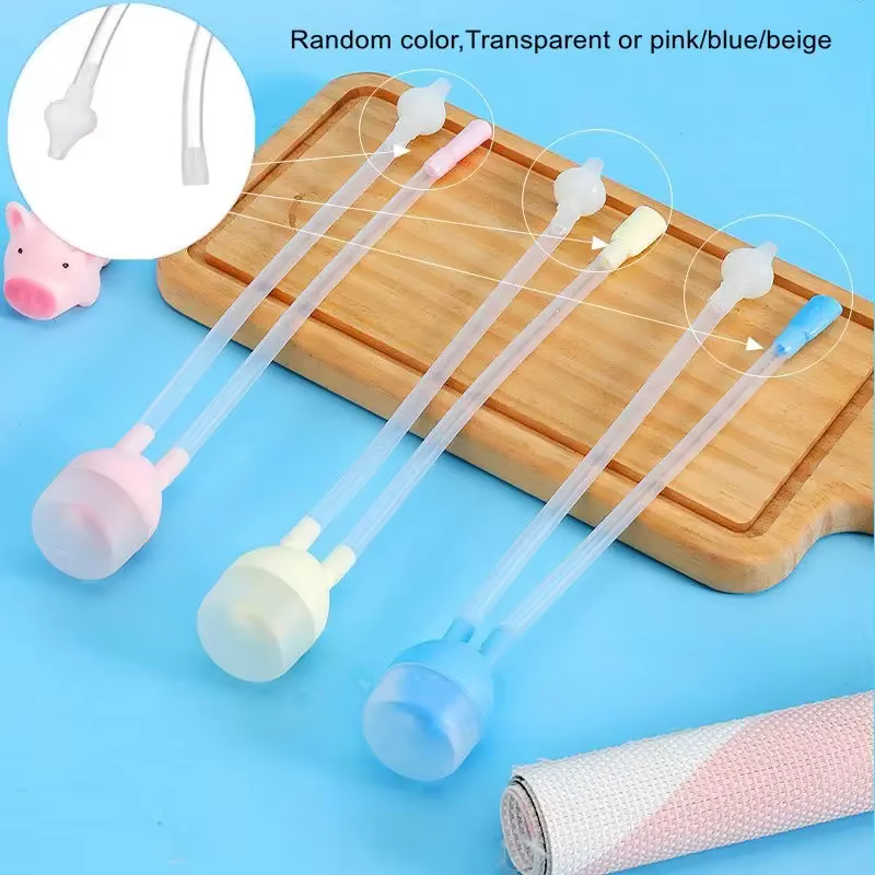 Aspirador nasal bebé – Succionador suave de mocos para recién nacido - imagen 3