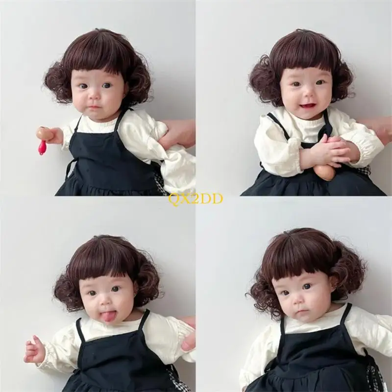 Bobo Gorro infantil de pelo corto con estilo fotográfico