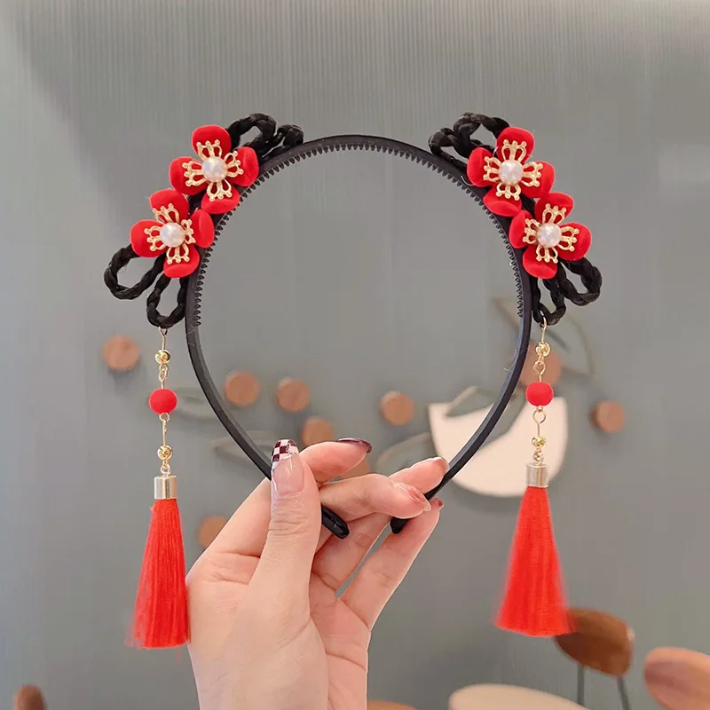 Peluca infantil de princesa - Accessorio disfraz para Año Nuevo Chino - imagen 3