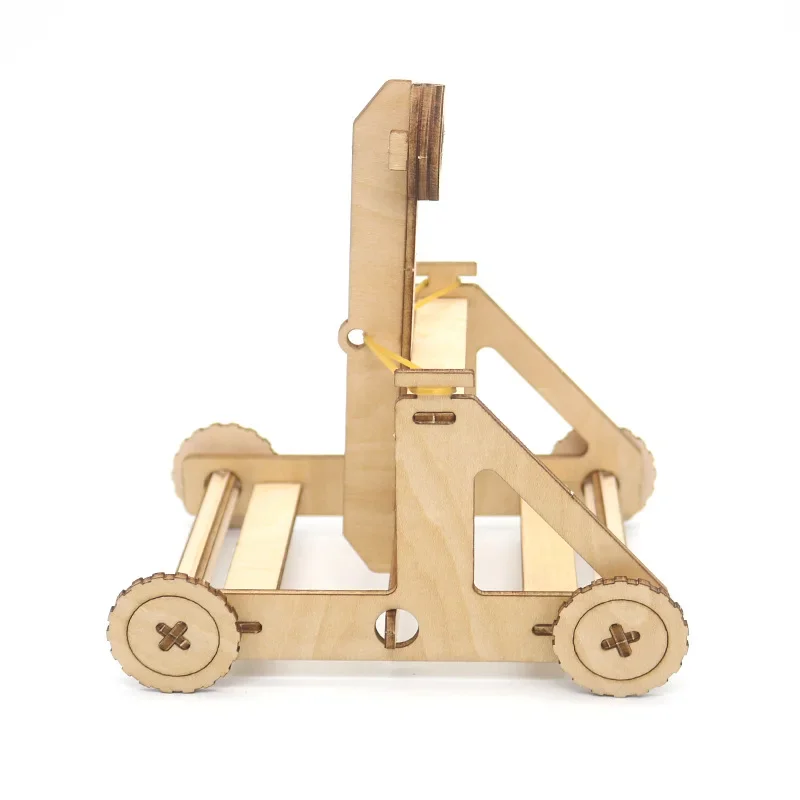Carro de catapulta hazlo tú mismo, ensamblado a mano - imagen 3
