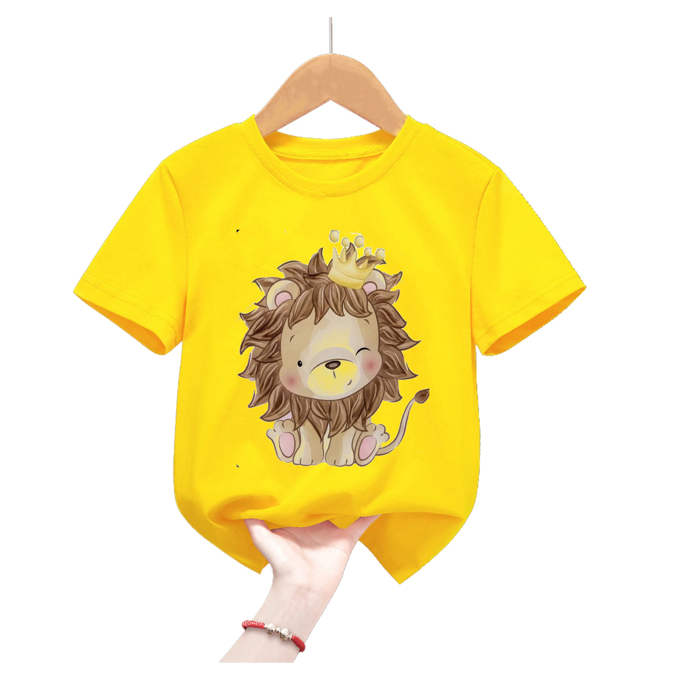 Camiseta amarilla manga corta estampado verano niños - imagen 2