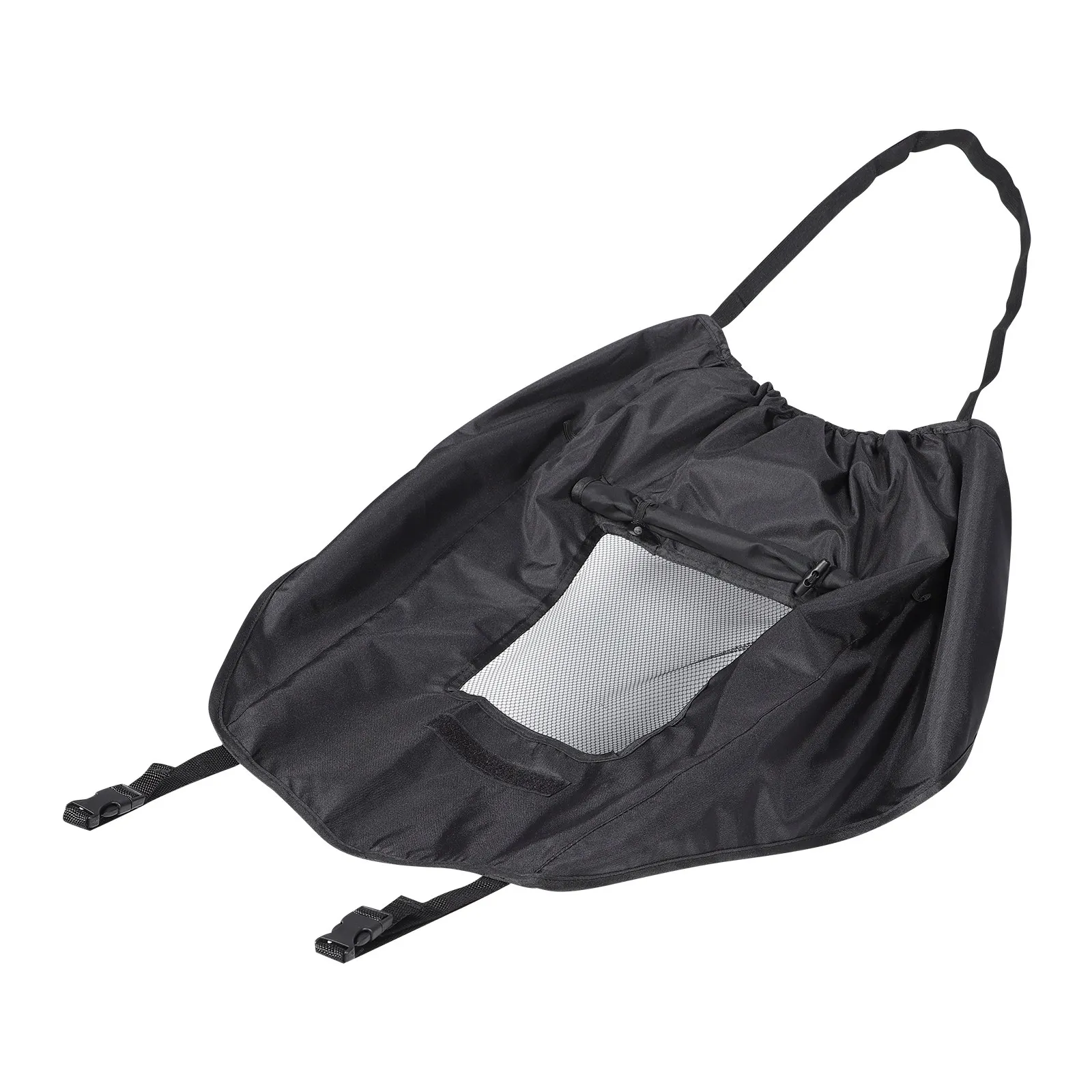 Cubierta para cochecito con correas elásticas y laterales ajustables