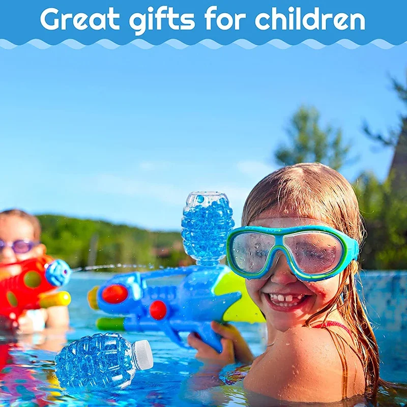 Juego de cuentas gel agua con botella pistola - imagen 2