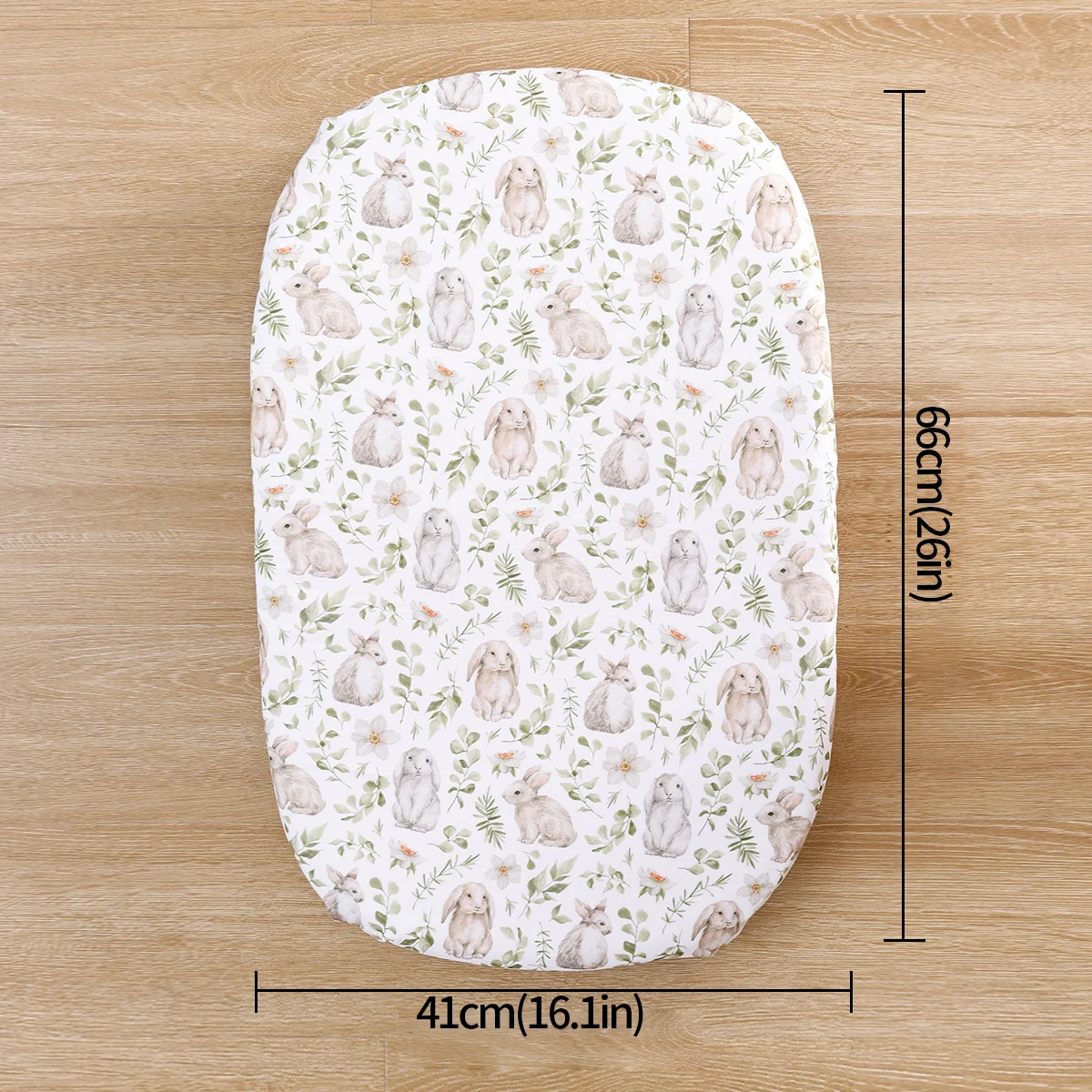 Funda de colchón elástica supersuave para bebé HappyFlute - imagen 4