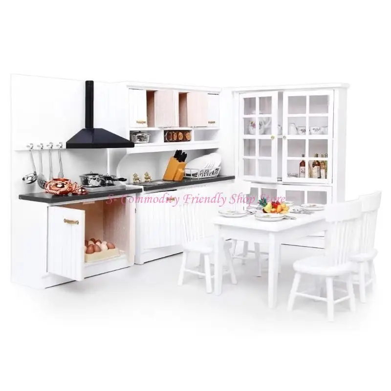 Gabinete cocina en miniatura para casa de muñecas - imagen 3
