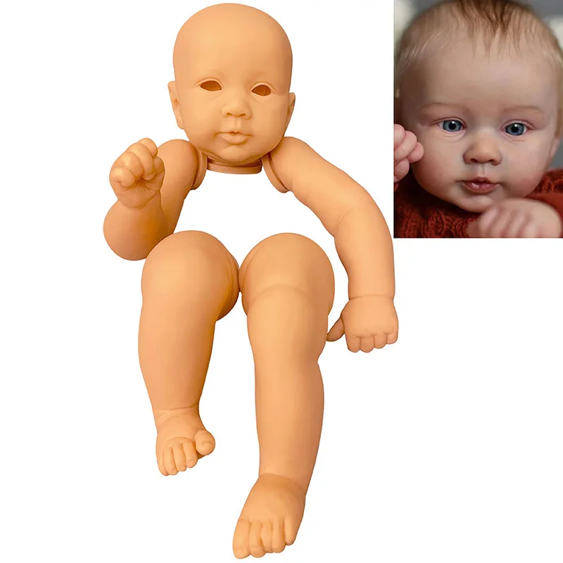 Muñeca reborn Piper de Andrea Arcello sin pintar, tacto suave - imagen 3