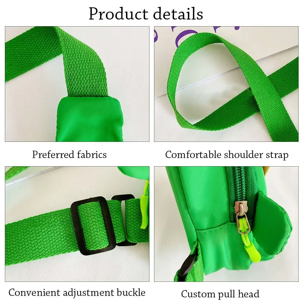 Mochila escolar infantil de dinosaurio para niños y niñas - imagen 3