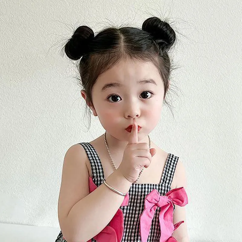 Set de peinado infantil con accesorios coreanos para el cabello - imagen 3