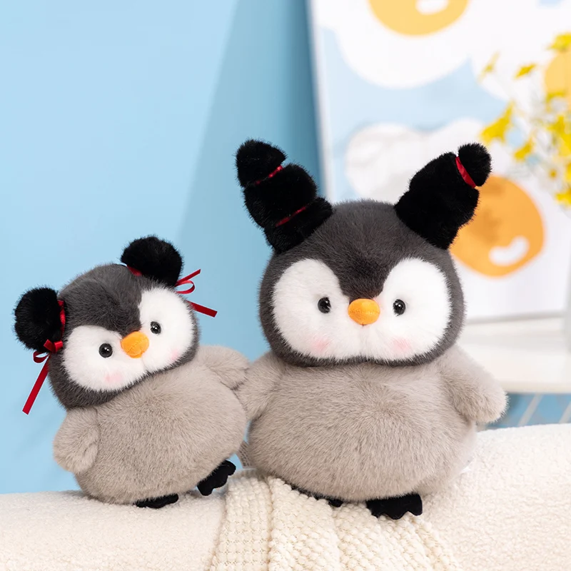 Peluche pingüino gordo suave en forma de almohada - imagen 4