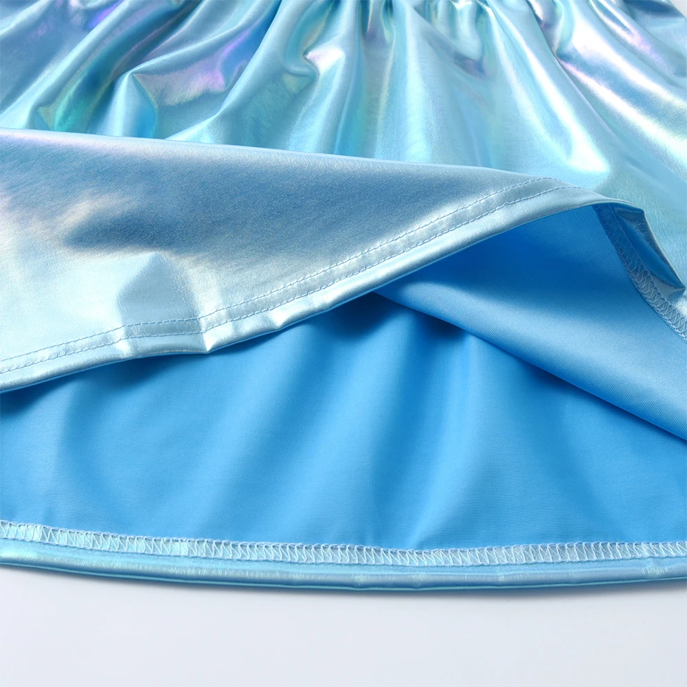 DXTON vestido infantil de invierno manga larga – estilo retales - imagen 3