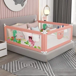 Protector de barandilla para cuna y parque infantil, altura ajustable
