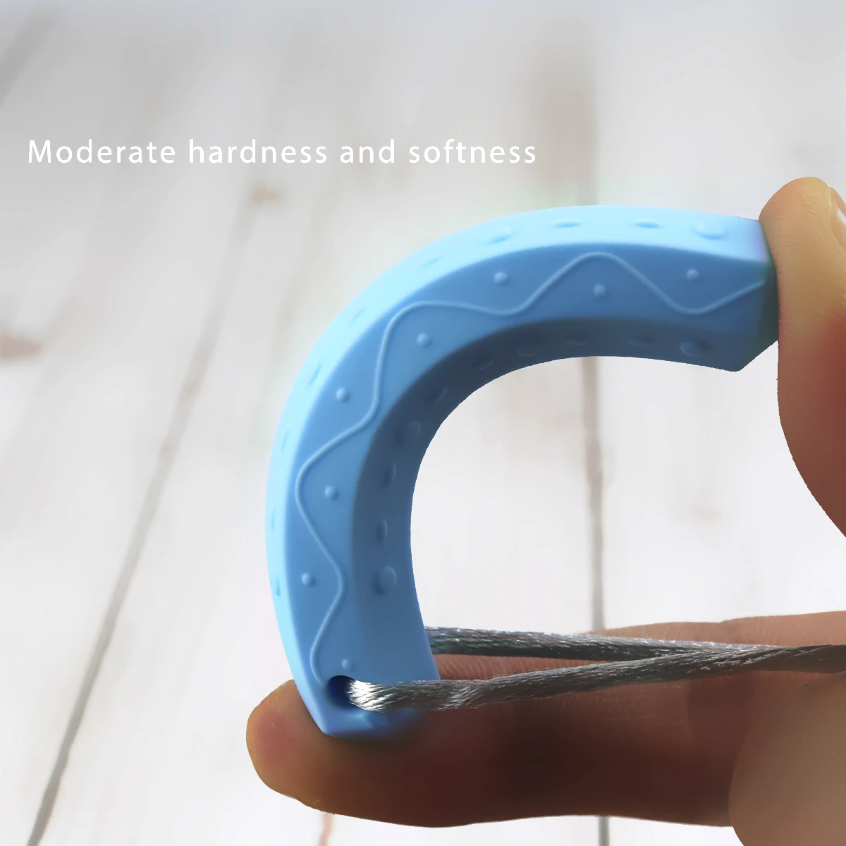 Mordedor de silicona para dentición: seguro y suave sensorial