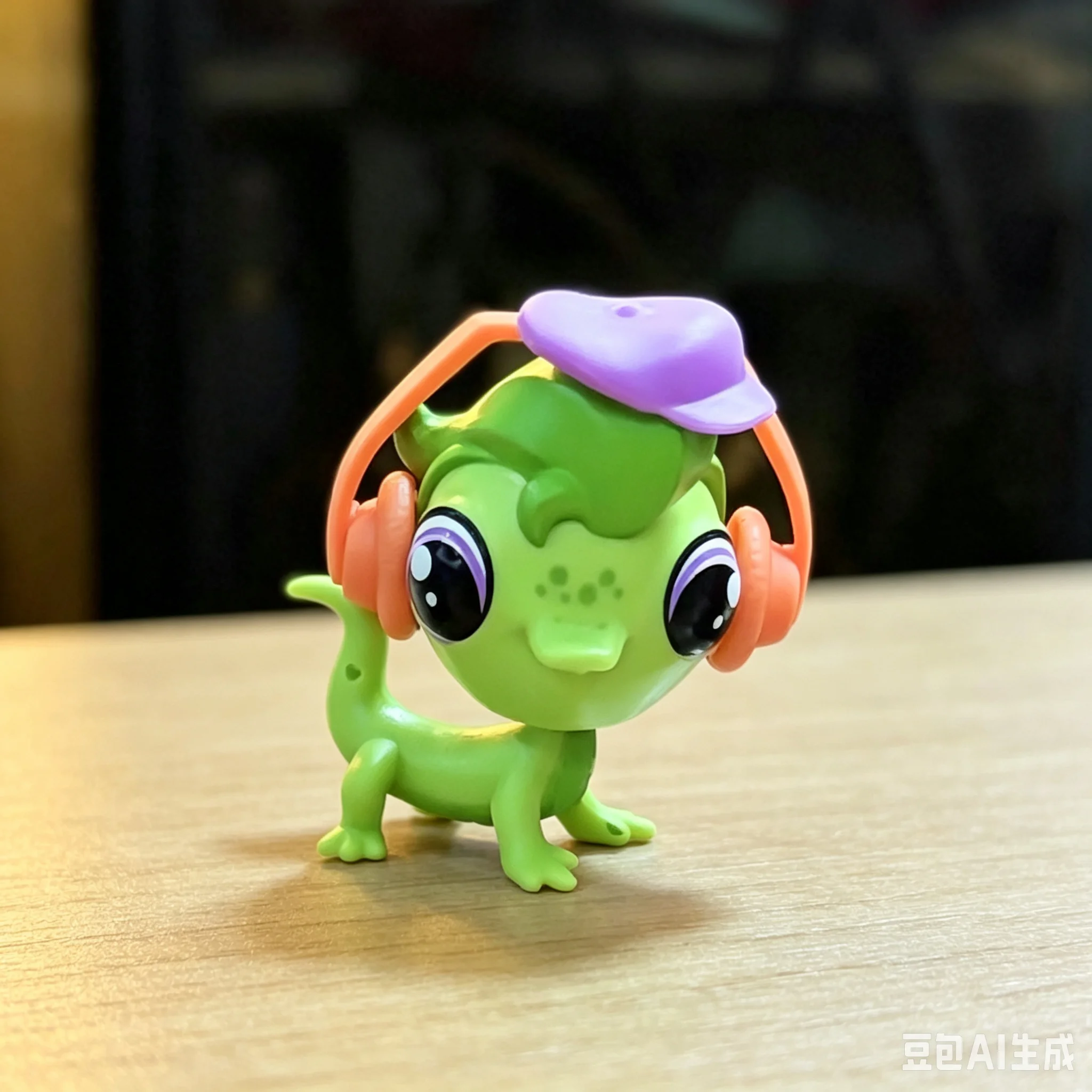Figura LPS Vinnie Terrio con accesorios Gecko coleccionable para niños - imagen 5