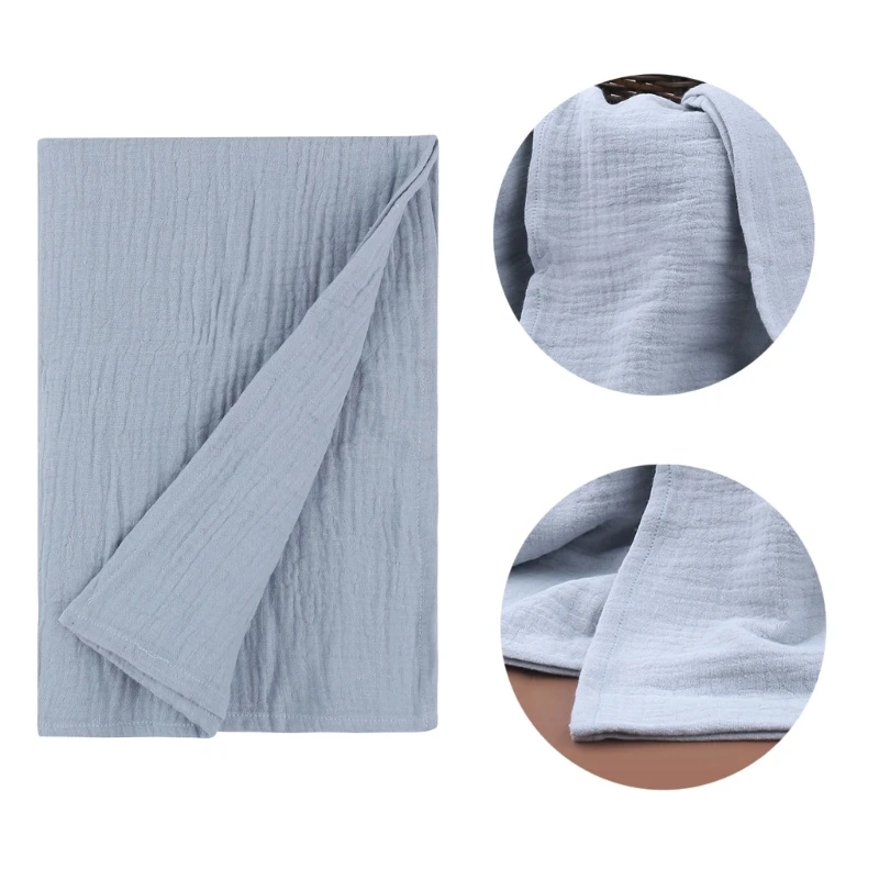 Manta muselina HOUSBAY – Algodón suave para baño y verano - imagen 5