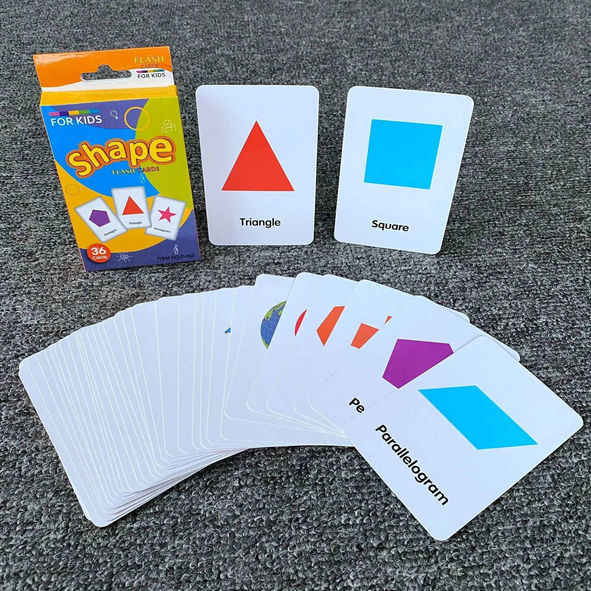 Tarjetas con acabado apto para niños