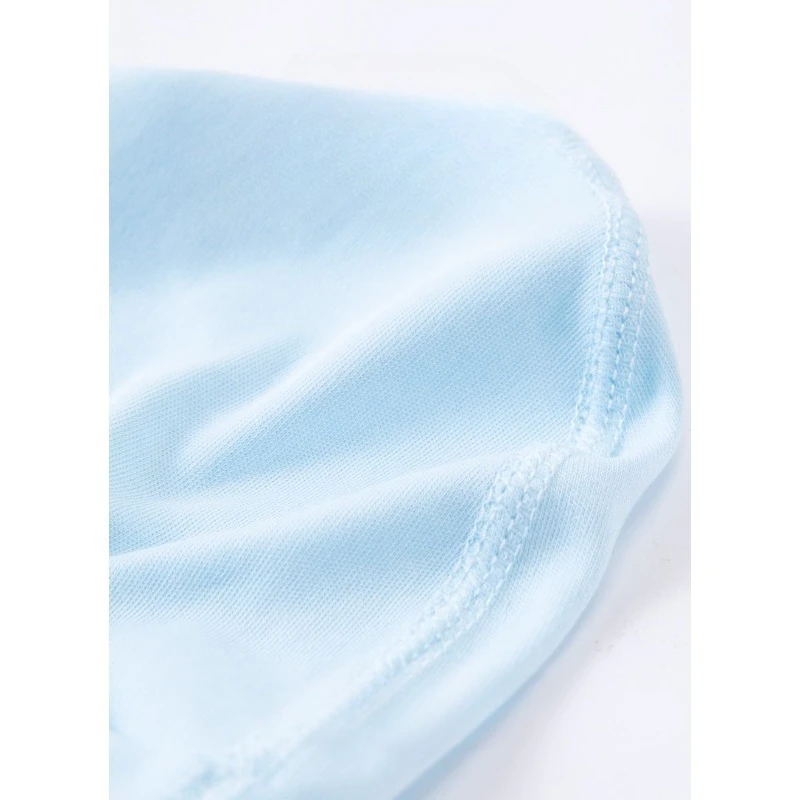 Gorros para recién nacido de algodón liso, ligeros y al viento - imagen 4