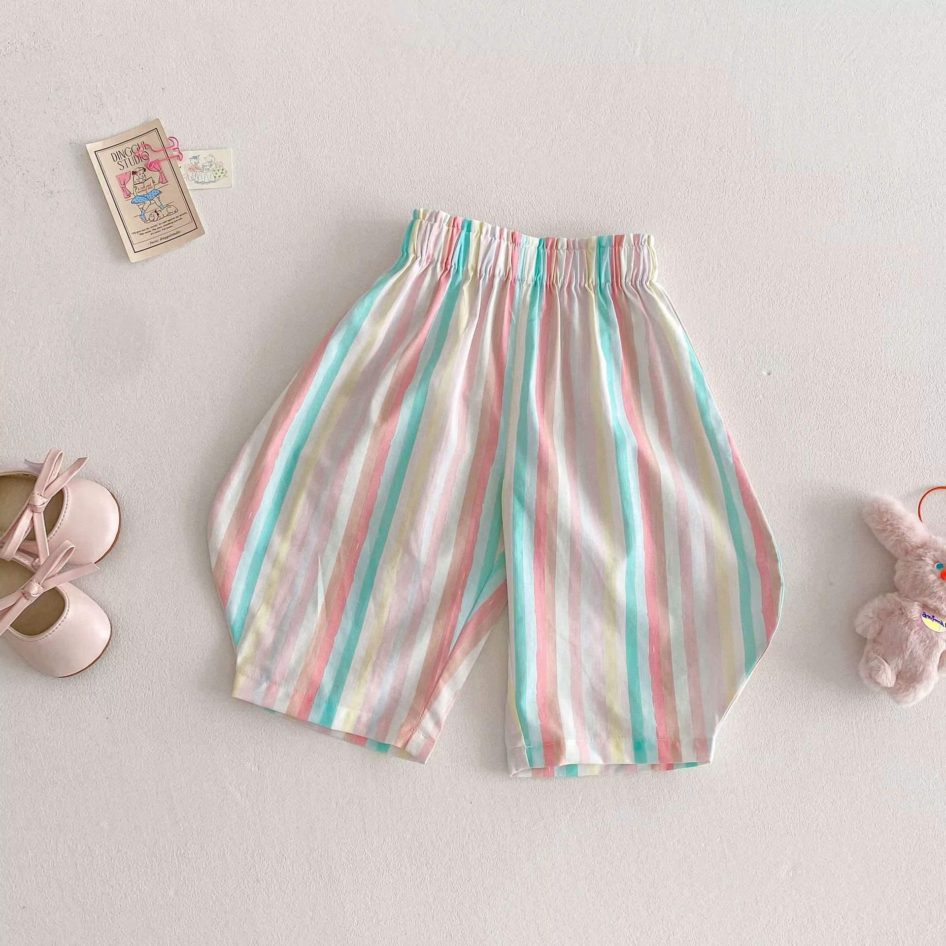 Pantalones harem antimosquitos para bebé verano - imagen 2