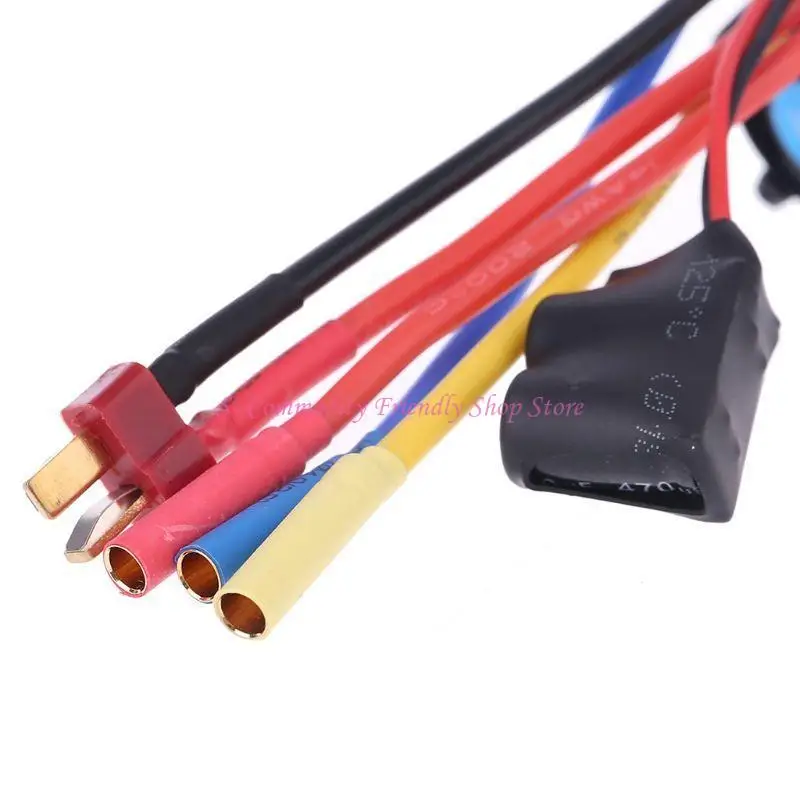 Controlador ESC brushless 1:10 con conectores