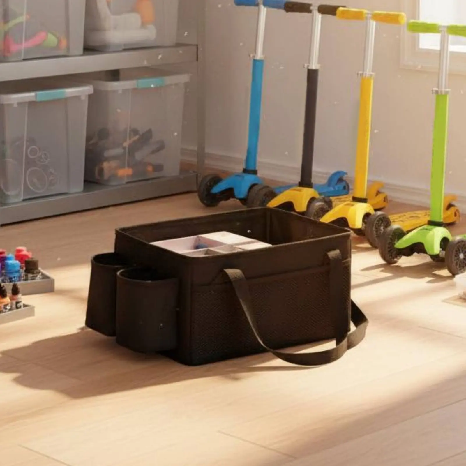 Organizador de juguetes para coche plegable y portátil - imagen 2