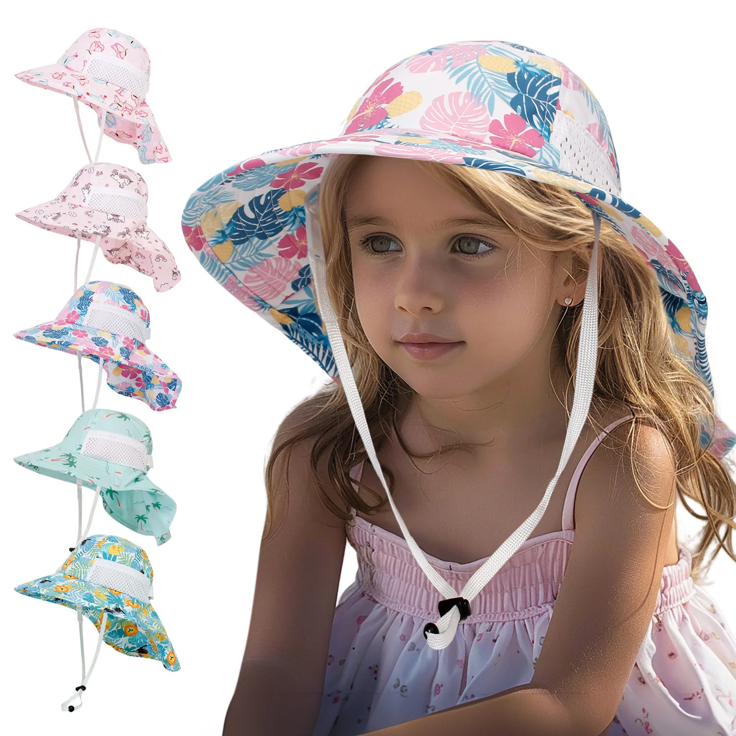 Gorro de pescador con protección solar de animales, ligero y rápido - imagen 4