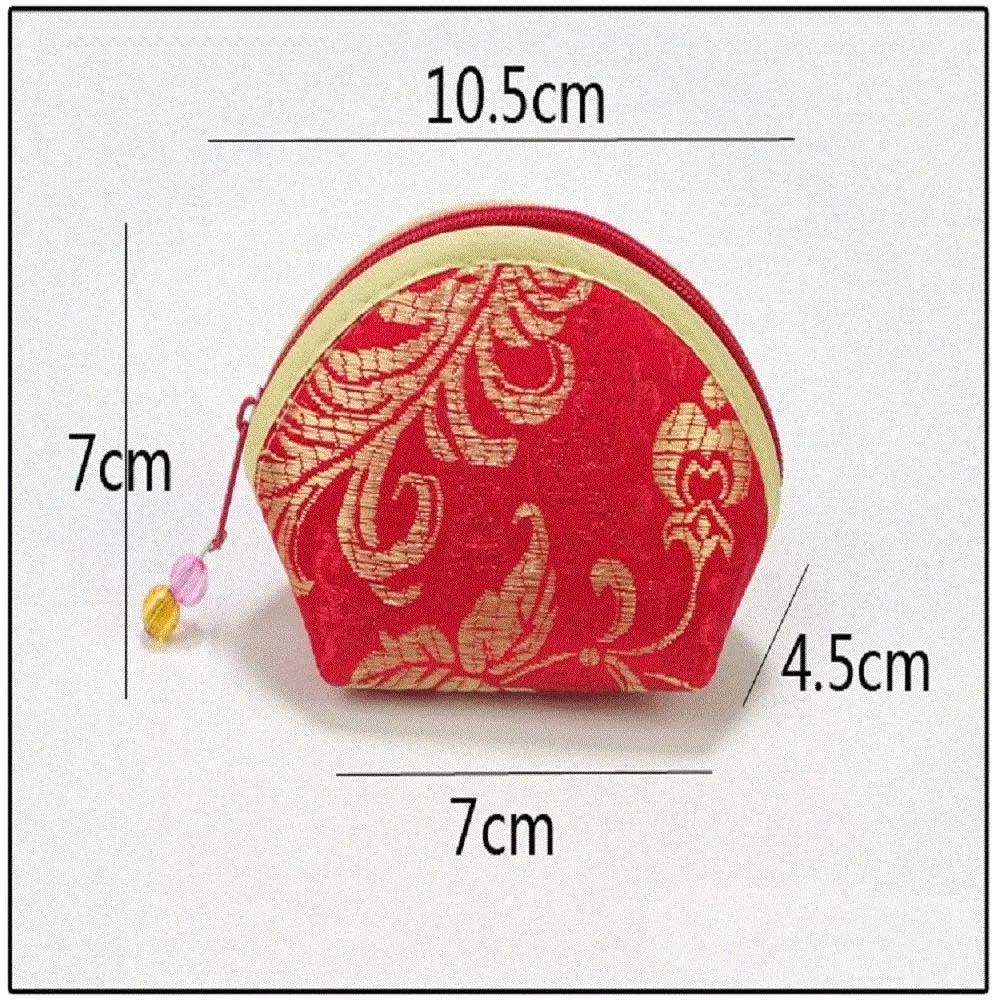 Bolsa de almacenamiento de joyas con cremallera y motivo nube - imagen 4