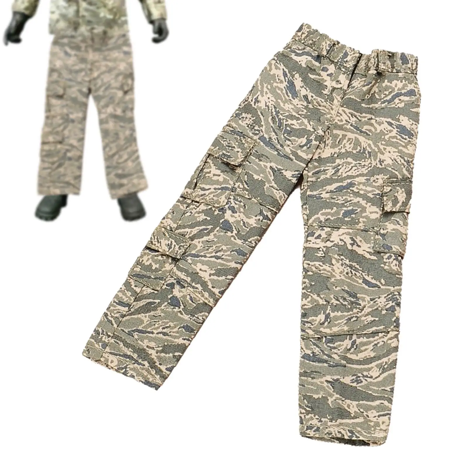 Pantalones de pierna recta para figura de acción, disfraz - imagen 4
