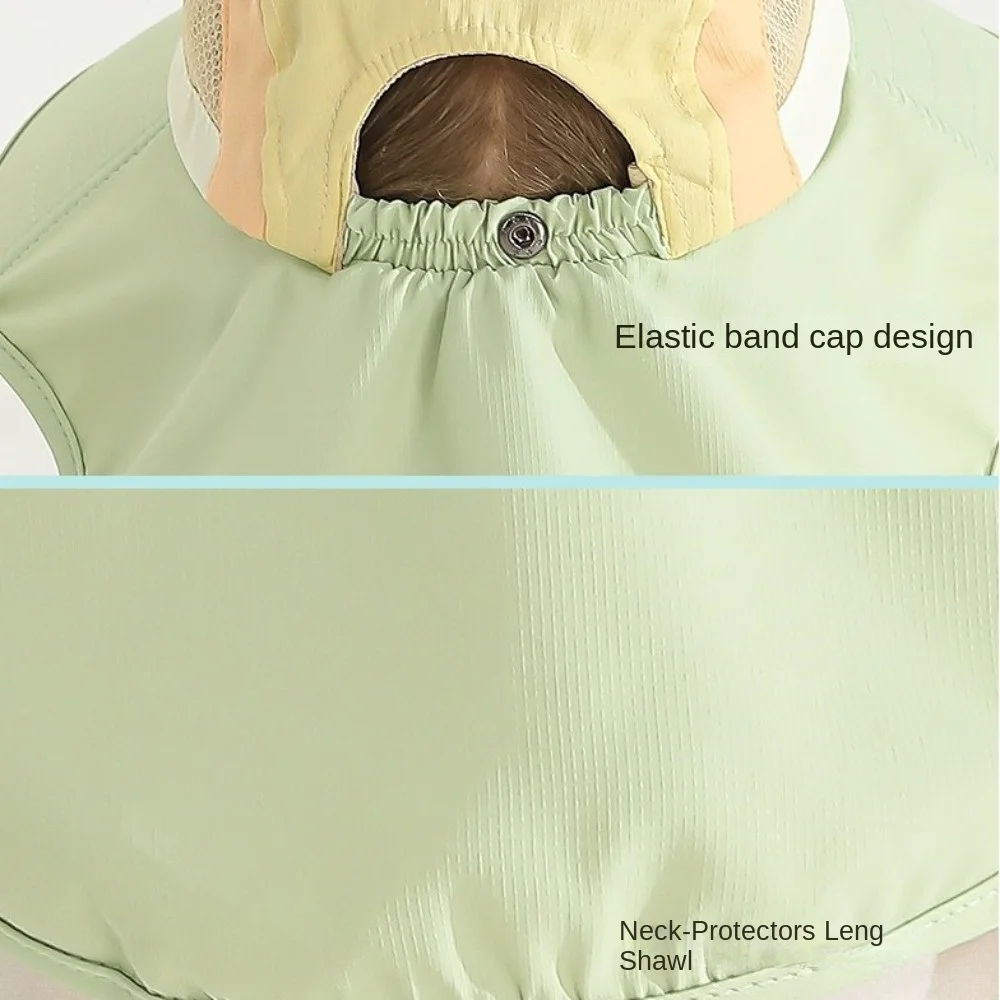 Sombrero solar transpirable para bebé con protección UV - imagen 5