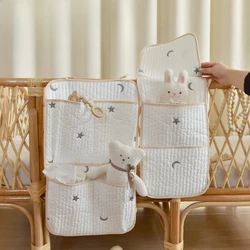 Organizador colgante para cuna de bebé con bolsillos y gran capacidad